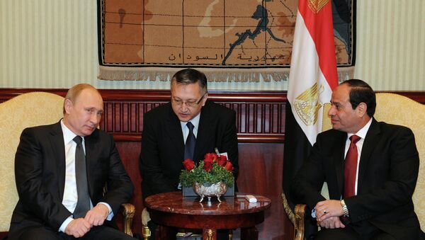 Rusya Devlet Başkanı V. Putin'in Mısır ziyareti - Sputnik Türkiye