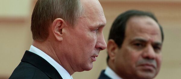 Vladimir Putin-Abdülfettah El Sisi - Sputnik Türkiye