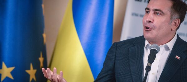 Eski Gürcistan Devlet Başkanı Mihail Saakaşvili Eski Gürcistan Devlet Başkanı Mihail Saakaşvili - Sputnik Türkiye