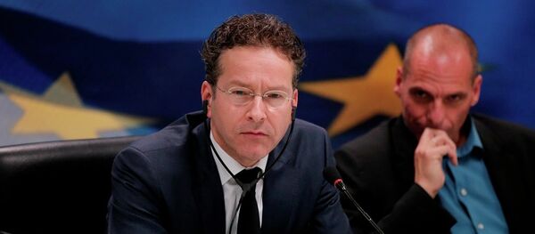 Jeroen Dijsselbloem - Yanis Varoufakis - Sputnik Türkiye