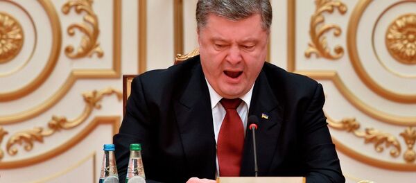 Ukrayna Devlet Başkanı Pyotr Poroşenko - Sputnik Türkiye