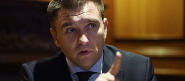Ukrayna Dışişleri Bakanı Pavel Klimkin - Sputnik Türkiye