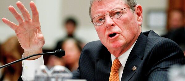 ABD Cumhuriyetçi Senatör James Inhofe - Oklahoma ABD Cumhuriyetçi Senatör James Inhofe - Oklahoma - Sputnik Türkiye