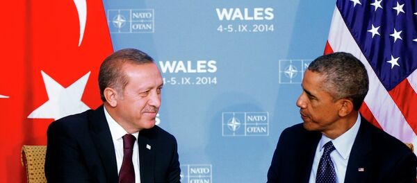 Türkiye Cumhurbaşkanı Recep Tayyip Erdoğan ve ABD Başkanı Barack Obama - Sputnik Türkiye