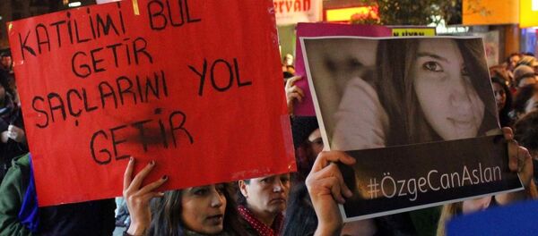 Özgecan Aslan cinayeti - Sputnik Türkiye