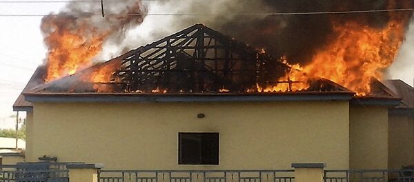 Boko Haram militanları, Nijerya'nın kuzeyindeki Borno eyaletinin Askira Uba kentini ele geçirdi. - Sputnik Türkiye