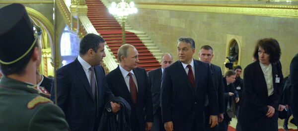 Rusya Devlet Başkanı Vladimir Putin'in Macaristan ziyareti - Sputnik Türkiye