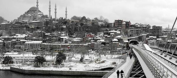 İstanbul'da kar yağışı İstanbul'da kar yağışı - Sputnik Türkiye