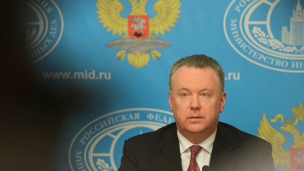 Rusya'nın Avrupa Güvenlik ve İşbirliği Teşkilatı (AGİT) Daimi Temsilcisi Aleksandr Lukaşeviç - Sputnik Türkiye