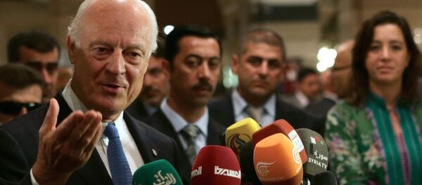 BM Suriye Özel Temsilcisi Staffan De Mistura BM Suriye Özel Temsilcisi Staffan De Mistura - Sputnik Türkiye