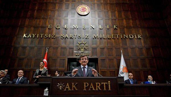 Başbakan Ahmet Davutoğlu - Sputnik Türkiye