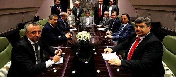 Başbakan Ahmet Davutoğlu - Sputnik Türkiye