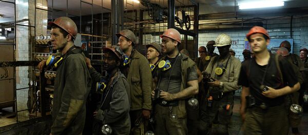 Zasyadko kömür madeni - Sputnik Türkiye