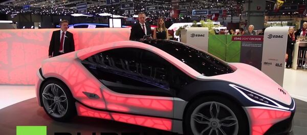 3D basılmış araba - Sputnik Türkiye