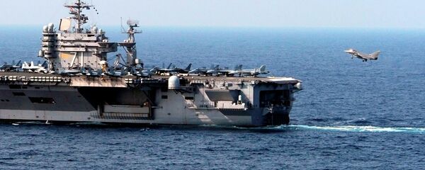 USS Theodore Roosevelt uçak gemisi USS Theodore Roosevelt uçak gemisi - Sputnik Türkiye