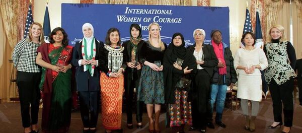 Uluslararası Kadın Cesaret Ödülü - Sputnik Türkiye