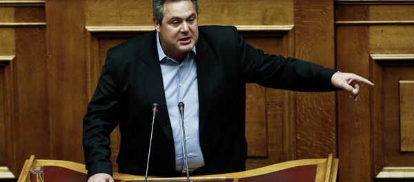 Yunanistan Savunma Bakanı Panos Kammenos - Sputnik Türkiye