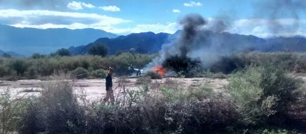 Arjantin'de helikopter kazası - Sputnik Türkiye