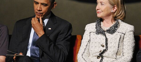 ABD Başkanı Barack Obama - Eski Dışişleri Bakanı Hillary Clinton - Sputnik Türkiye