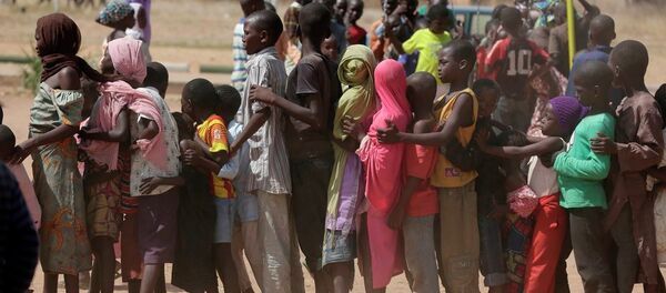 Boko Haram'dan kaçan çocuklar - Sputnik Türkiye