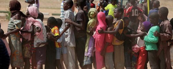 Boko Haram'dan kaçan çocuklar - Sputnik Türkiye