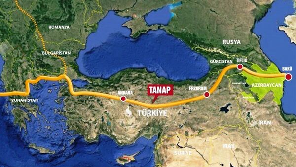 TANAP Projesi - Sputnik Türkiye
