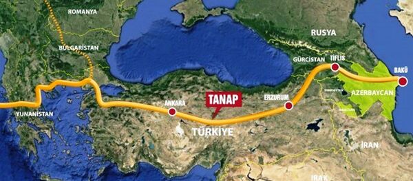 TANAP Projesi - Sputnik Türkiye