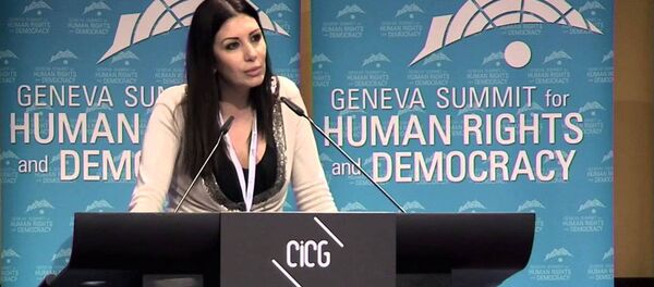 Şam merkezli muhalif Çoğulcu Toplum Hareketi lideri Randa Kassis - Sputnik Türkiye