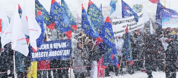 Kırım'da Rusya ile birleşmenin 1. yılı kutlanıyor - Sputnik Türkiye
