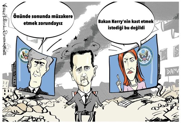 Psaki: Bakan Kerry 'Esad olmalı' demedi Psaki: Bakan Kerry 'Esad olmalı' demedi - Sputnik Türkiye