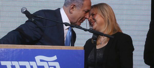İsrail Başbakanı Benyamin Netanyahu ve  eşi Sara Netanyahu - Sputnik Türkiye