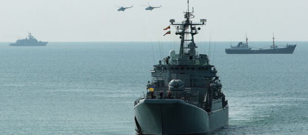 Kırım'da deniz tatbikatı - Sputnik Türkiye