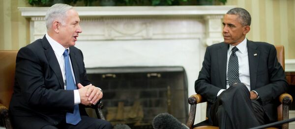 İsrail Başbakanı Benyamin Netanyahu- ABD Başkanı Barack Obama - Sputnik Türkiye