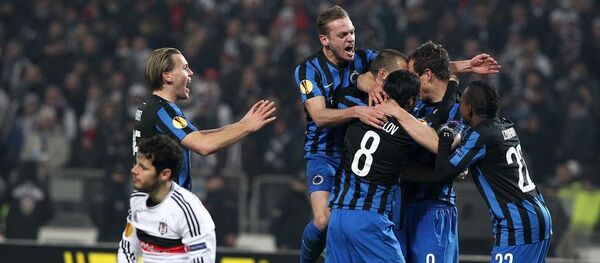 Beşiktaş - Club Brugge - Sputnik Türkiye