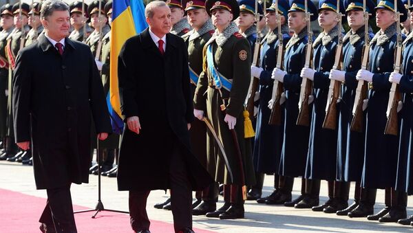 Cumhurbaşkanı Recep Tayyip Erdoğan Ukrayna'da - Sputnik Türkiye