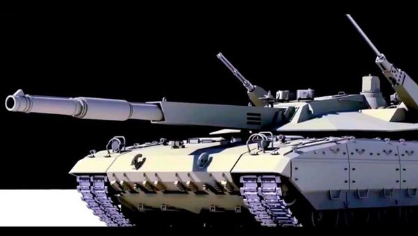 Russia'nın T-14 Armata Ana Muharebe Tankı (Youtube videosundan bir kesit, temsili resim) - Sputnik Türkiye