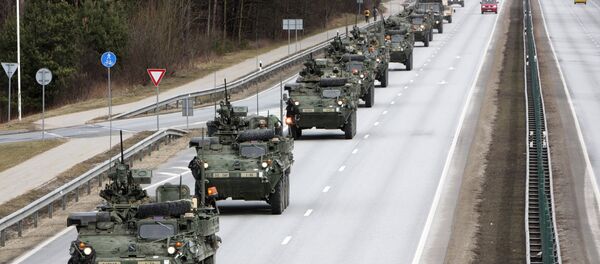 ABD'nin 'Dragoon Ride' konvoyu - Sputnik Türkiye