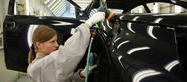 Nissan fabrikası Nissan fabrikası - Sputnik Türkiye