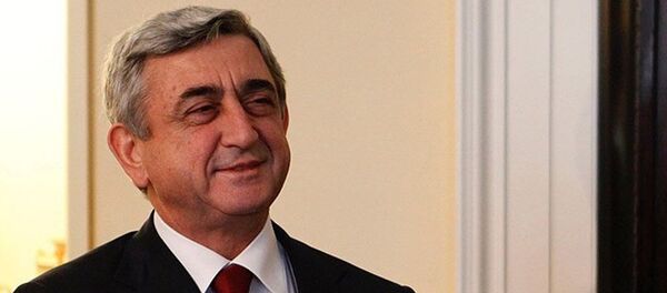 Ermenistan Cumhurbaşkanı Serj Sarkisyan - Sputnik Türkiye