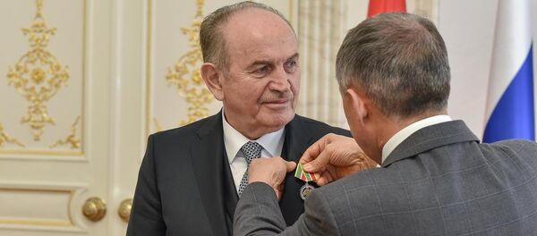 Tataristan'da Kadir Topbaş'a madalya - Sputnik Türkiye