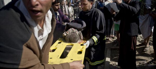 Yemen'deki bombardımanda sivil yerleşim birimleri de hedef oldu - Sputnik Türkiye