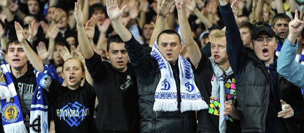 Dinamo Kiev taraftarları - Sputnik Türkiye