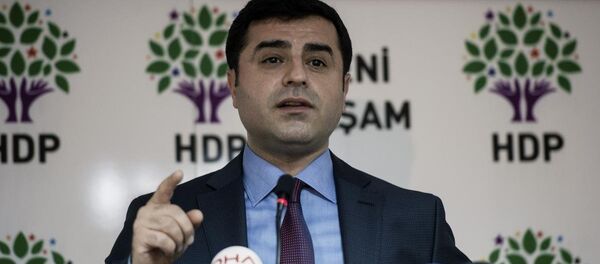 HDP Eş Genel Başkanı Selahattin Demirtaş - Sputnik Türkiye