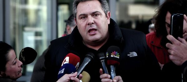Yunanistan Savunma Bakanı Panos Kammenos - Sputnik Türkiye