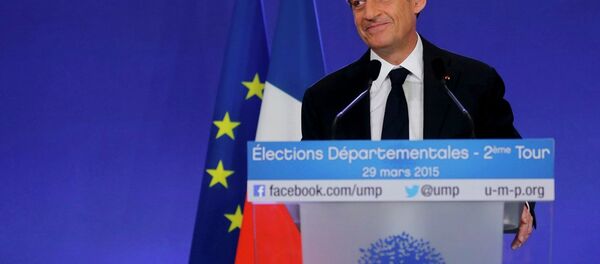 Fransa'da UMP lideri Nicholas Sarkozy - Sputnik Türkiye