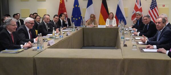 Lozan'daki İran nükleer müzakereleri - Sputnik Türkiye