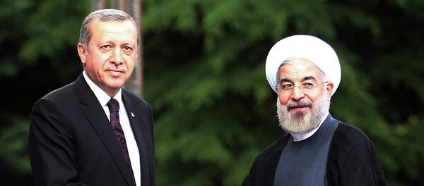 Recep Tayyip Erdoğan- Hasan Ruhani - Sputnik Türkiye