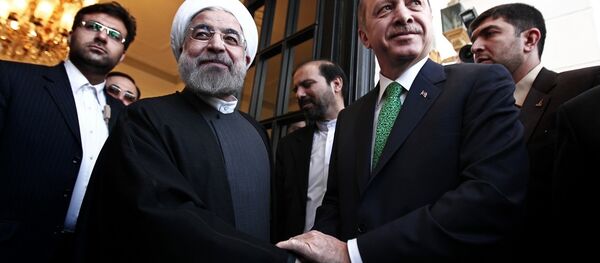 Recep Tayyip Erdoğan- Hasan Ruhani - Sputnik Türkiye