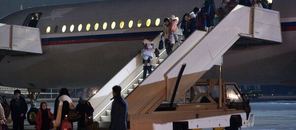 Rusya'nın Yemen'deki vatandaşlarını tahliyesi - Sputnik Türkiye