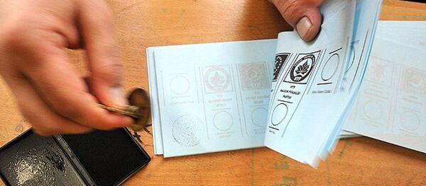 Oy pusulası-seçim Oy pusulası-seçim - Sputnik Türkiye